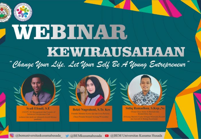 Webinar Kewirausahaan  – Newbie Enterpreneur