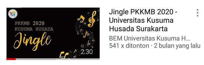 Lirik Jingle PKKMB UKH